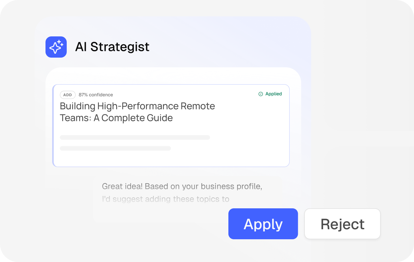 Refine with AI Strategist